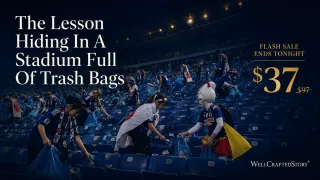 The Lesson Hiding In A Stadium Full Of Trash Bags