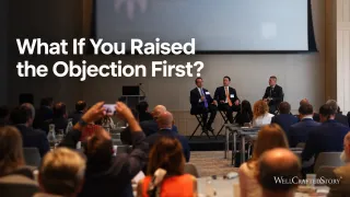 What If You Raised the Objection First?