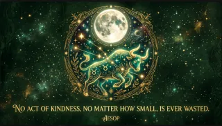 Fullmånen i Tyren - oppmuntring til uselvisk handling