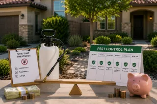 Is a One-Time Treatment Cheaper Than a Pest Control Plan?
