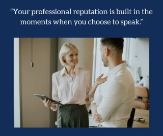 Three Speaking Moments That Shape Your Professional Reputation