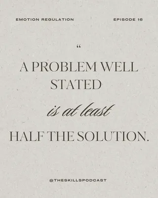 The Skill Problem Solving