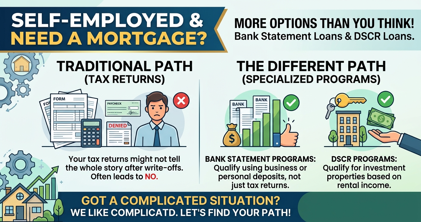 Self-Employed Buyers Have More Mortgage Options Than They Think and Here Is What Actually Works