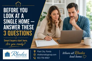 The 3 Questions Every Buyer Should Ask Before Looking at a Single Home