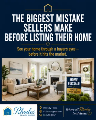The Biggest Mistake Sellers Make Before Listing Their Home