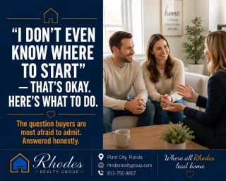 Questions Buyers Are Afraid to Ask: "I Don't Even Know Where to Start — Is That Okay?"