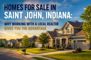 Homes for Sale in Saint John, Indiana: Why Working with a Local Realtor Gives You the Advantage
