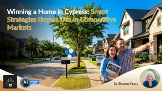 Buying a Home in Cypress TX Competitive Market: Smart Winning Strategies