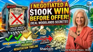 Negotiation Tactics Sellers Miss in The Woodlands TX