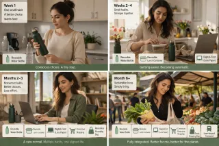 Building Habits for a Sustainable Lifestyle: Start Small, Make It Stick