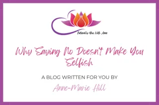 Why saying no doesn't make you selfish