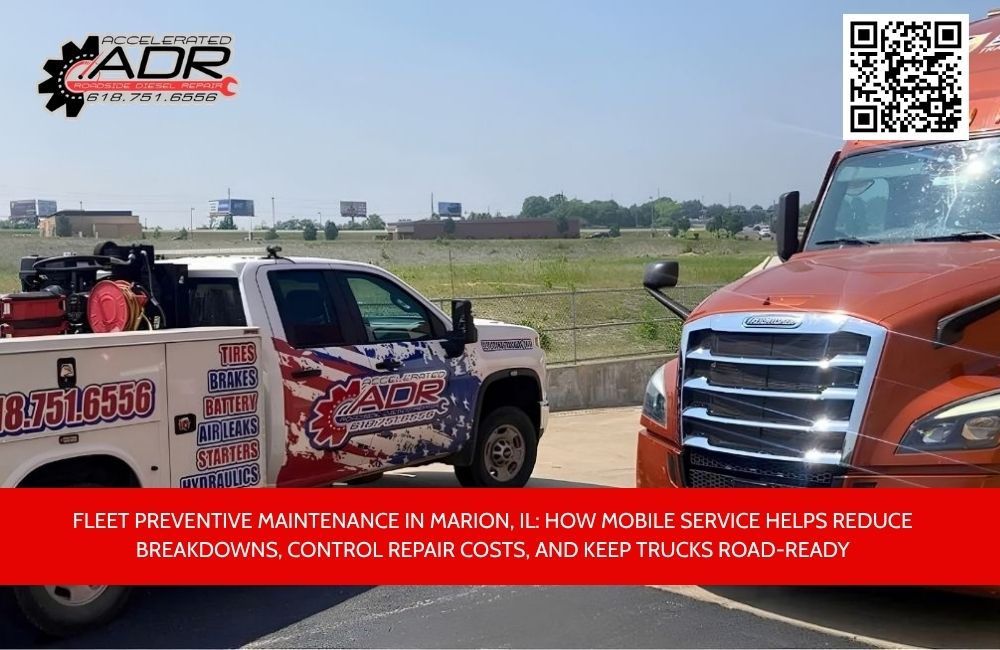 Fleet Preventive Maintenance in Marion, IL: How Mobile Service Helps Reduce Breakdowns, Control Repair Costs, and Keep Trucks Road-Ready