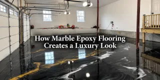 How Marble Epoxy Flooring Creates a Luxury Look
