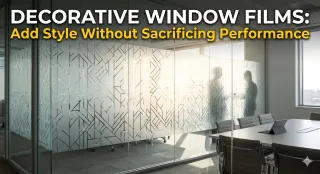 Decorative Window Films That Add Style Without Sacrificing Performance