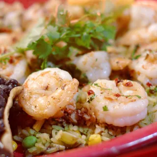 Tequila Lime Shrimp at Casa de Bandini