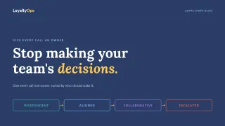Decision Rights: Give Every Call One Owner