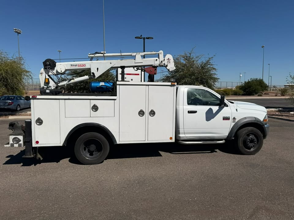 2011 Ram 5500 Service Truck with Crane 4x4