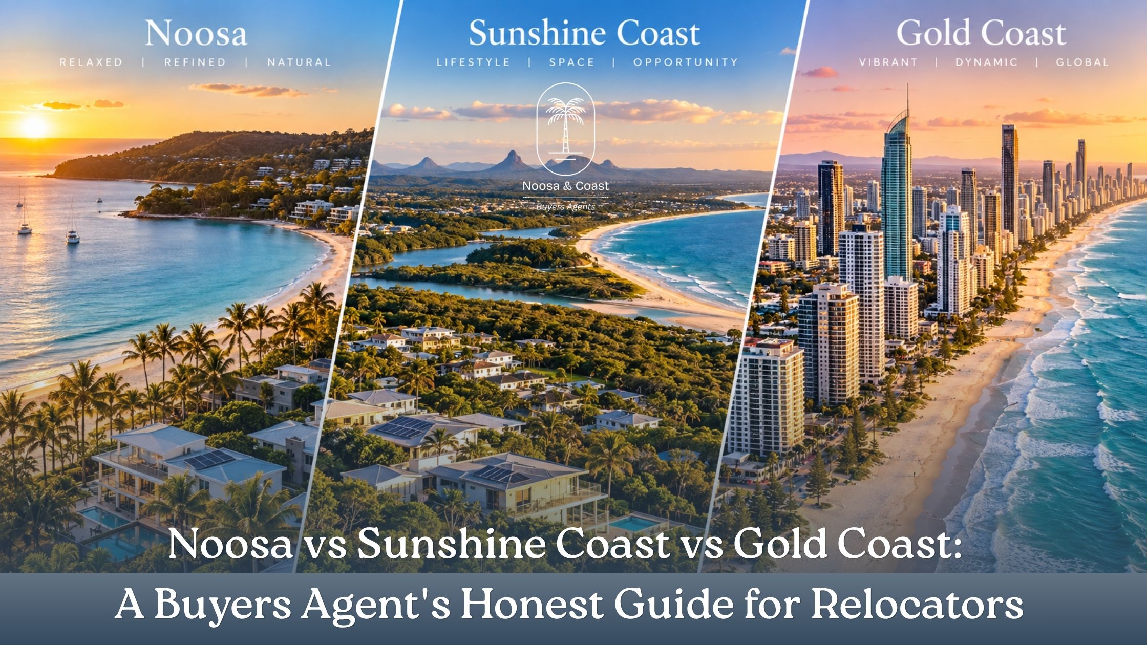 Noosa vs Sunshine Coast vs Gold Coast: A Buyers Agent’s Honest Guide for Relocators