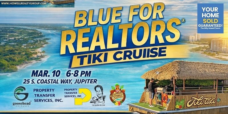 Set Sail With Us: Blue for Realtors® Tiki Cruise – March 10