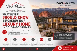 What Buyers Should Know Before Buying a Luxury Home in Colorado Springs