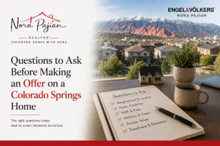 Questions to Ask Before Making an Offer on a Colorado Springs Home