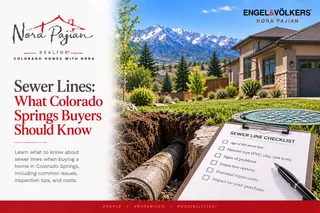 Sewer Lines: What Colorado Springs Buyers Should Know