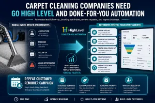 Carpet Cleaning Companies Need Go High Level