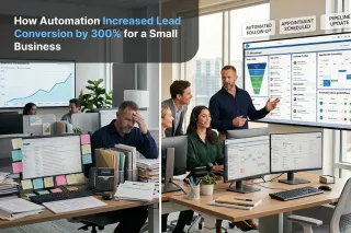 How Automation Increased Lead Conversion by 300% for a Small Business