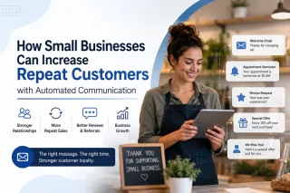 How Small Businesses Can Increase Repeat Customers with Automated Communication