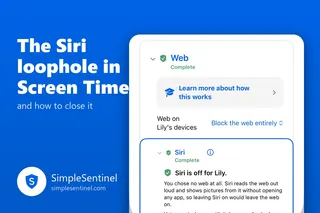 The Siri loophole in Screen Time, and how to close it