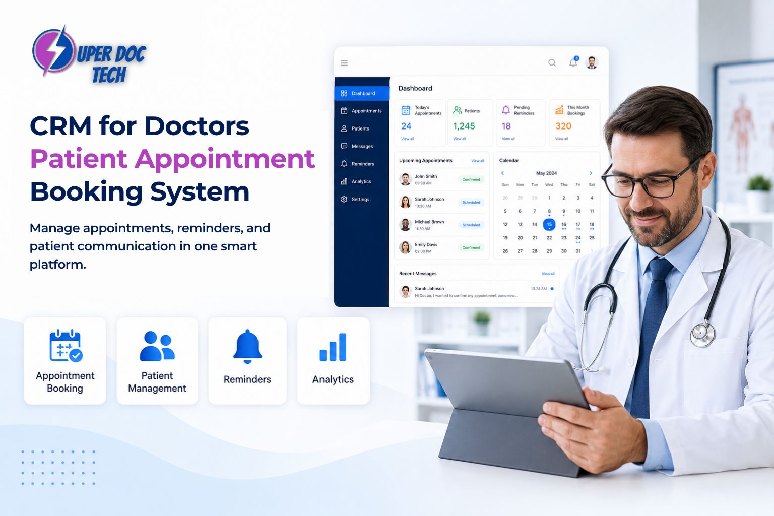The Right CRM for Doctors Does More Than Store Contacts