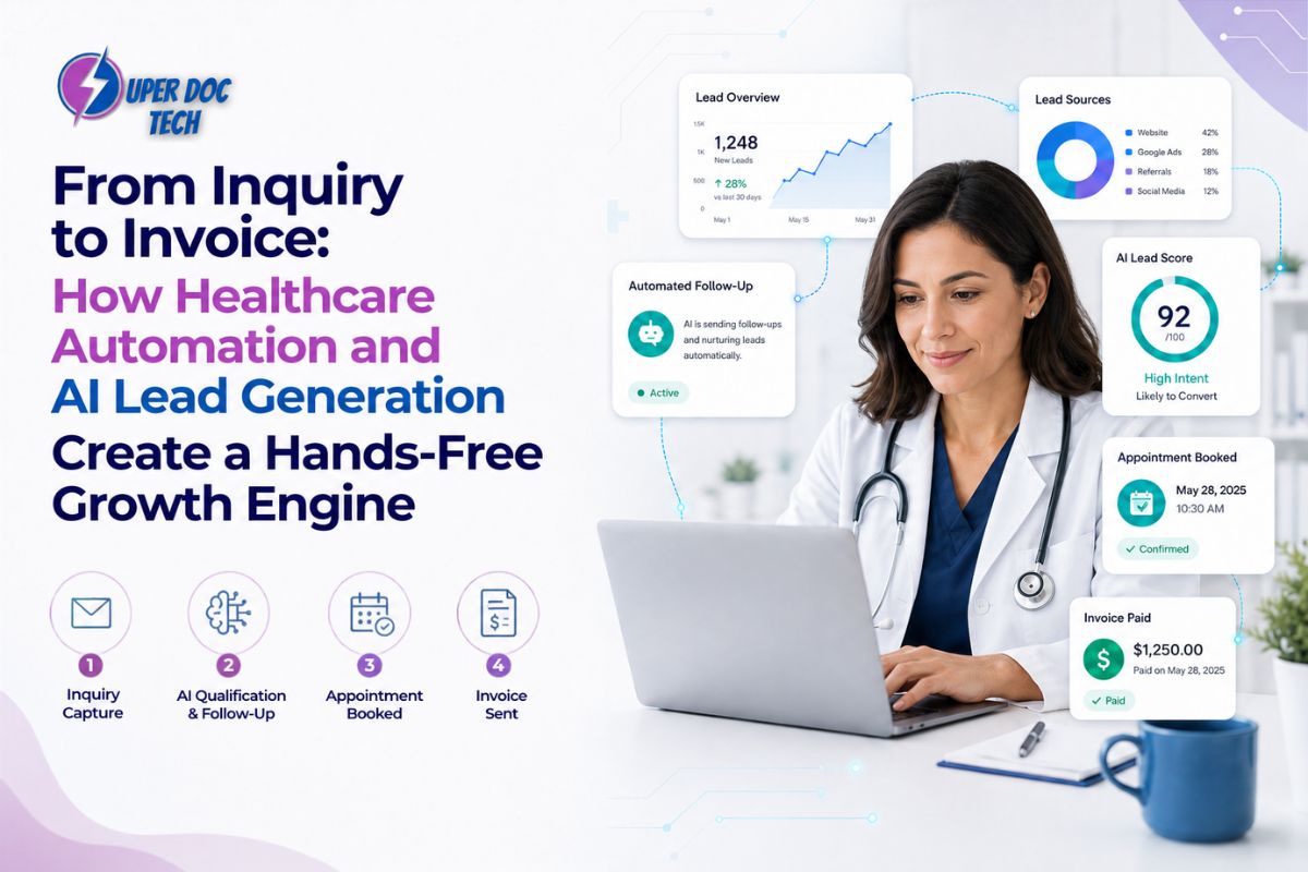 How Healthcare Automation and AI Lead Generation Create a Hands Free Growth Engine