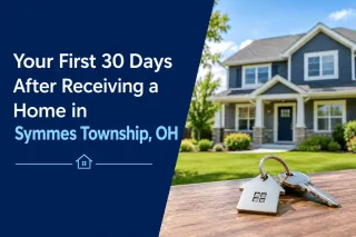 Your First 30 Days After Receiving a Home in Symmes Township, OH