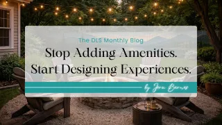 Stop Adding Amenities. Start Designing Experiences.