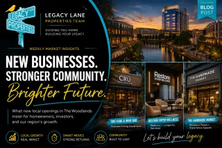 New Businesses in The Woodlands TX (2026 Growth & What It Means for Homeowners)