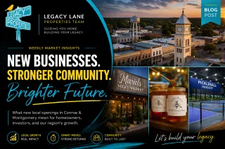 The New Wave of Growth in Conroe & Montgomery (And What It Means for Homeowners & Investors)