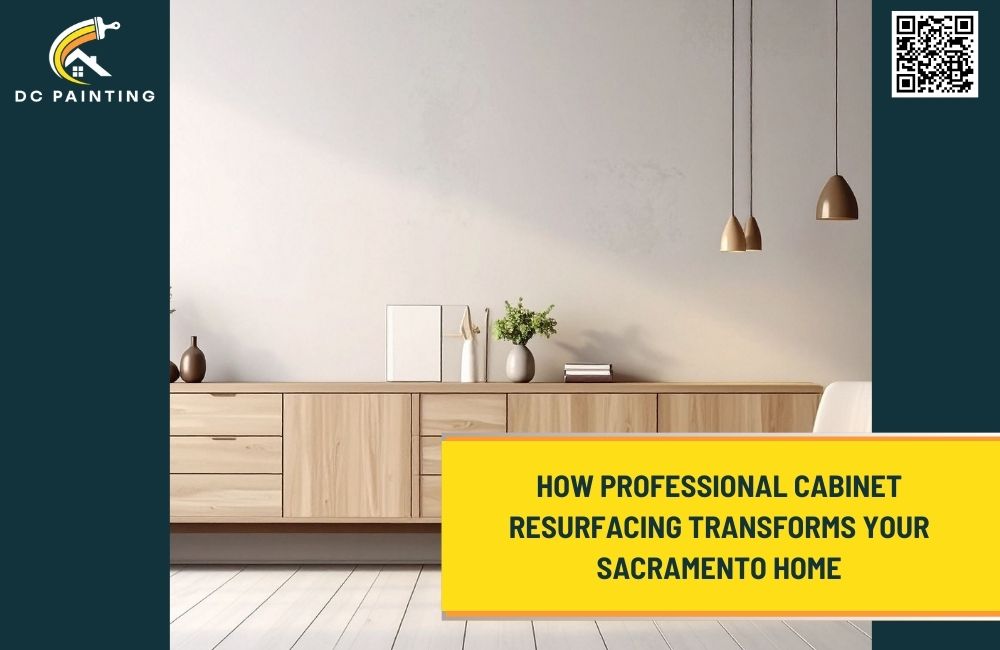 How Professional Cabinet Resurfacing Transforms Your Sacramento Home