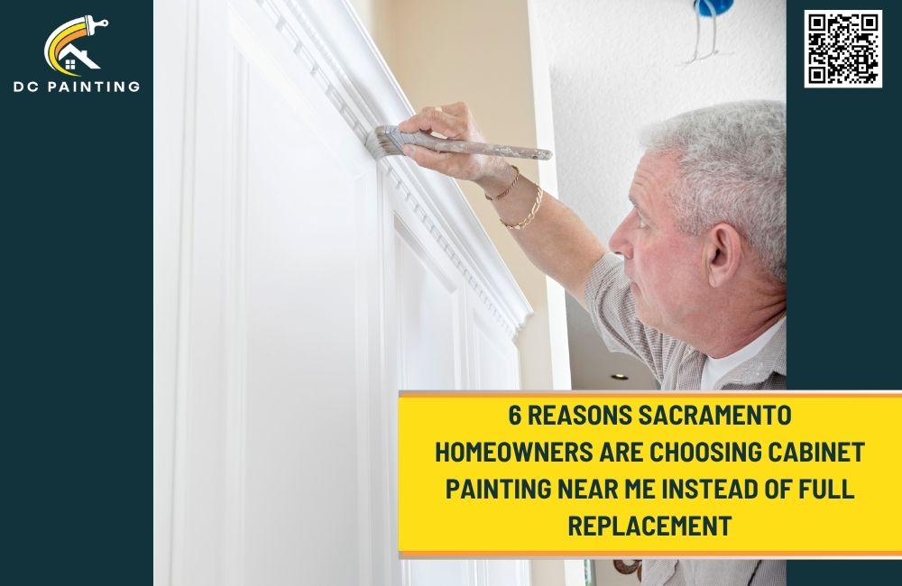 6 Reasons Sacramento Homeowners Are Choosing Cabinet Painting Near Me Instead of Full Replacement