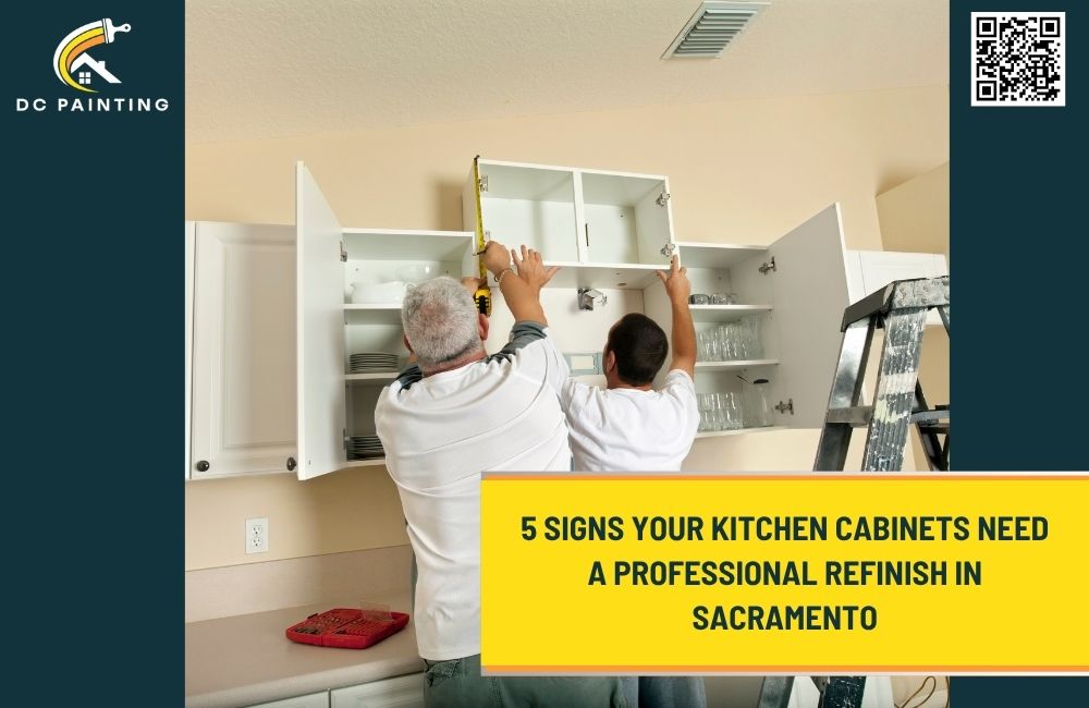 5 Signs Your Kitchen Cabinets Need a Professional Refinish in Sacramento