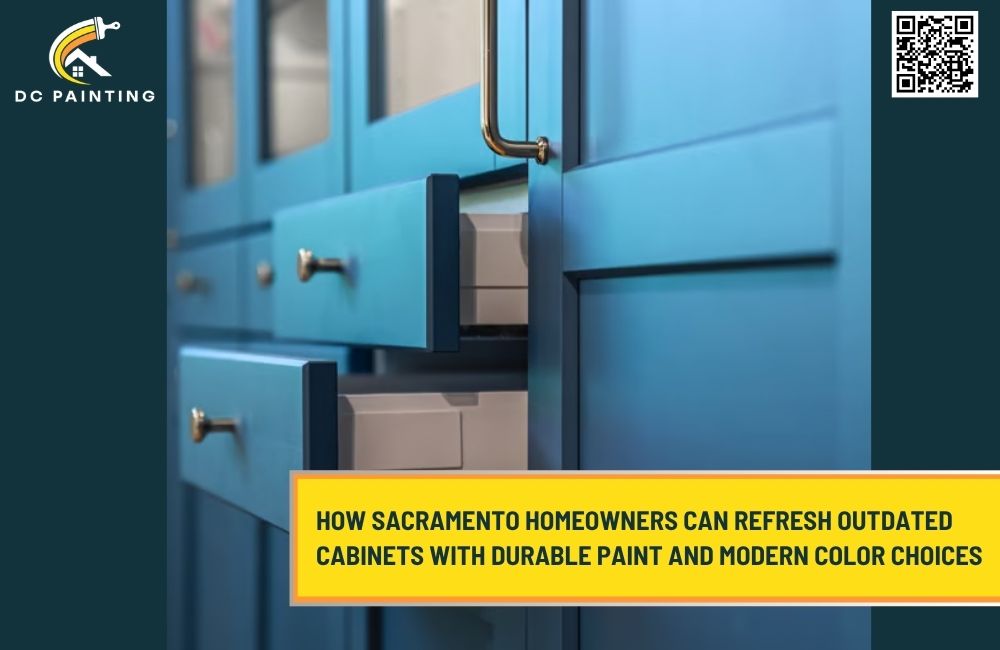 How Sacramento Homeowners Can Refresh Outdated Cabinets With Durable Paint and Modern Color Choices
