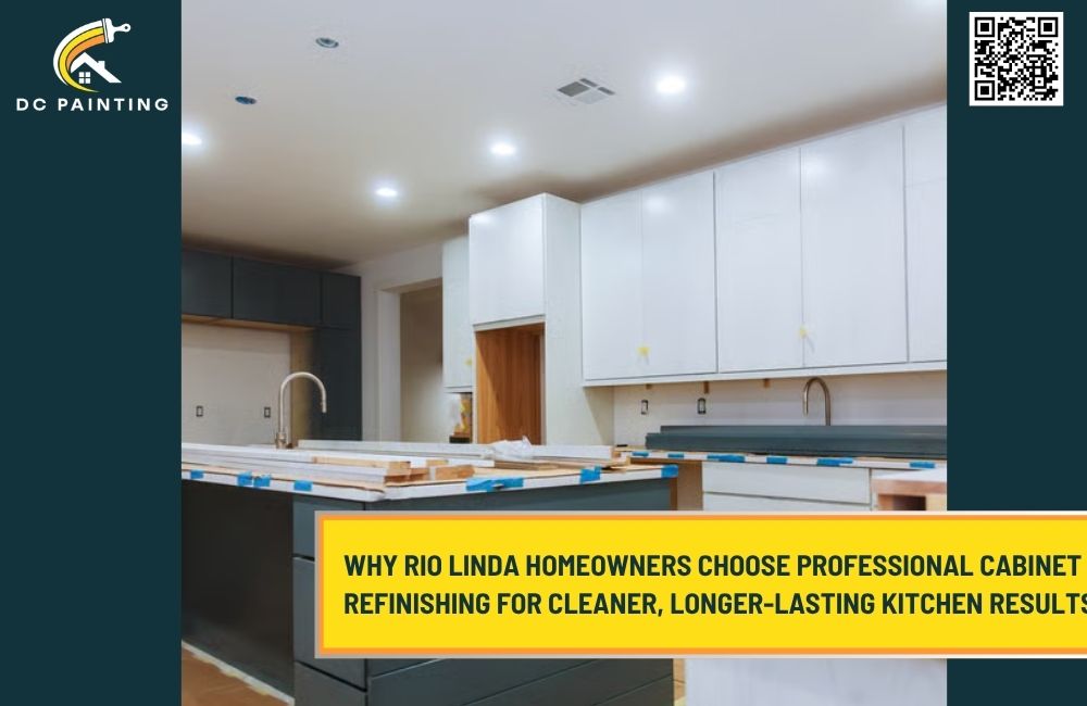 Why Rio Linda Homeowners Choose Professional Cabinet Refinishing for Cleaner, Longer-Lasting Kitchen Results