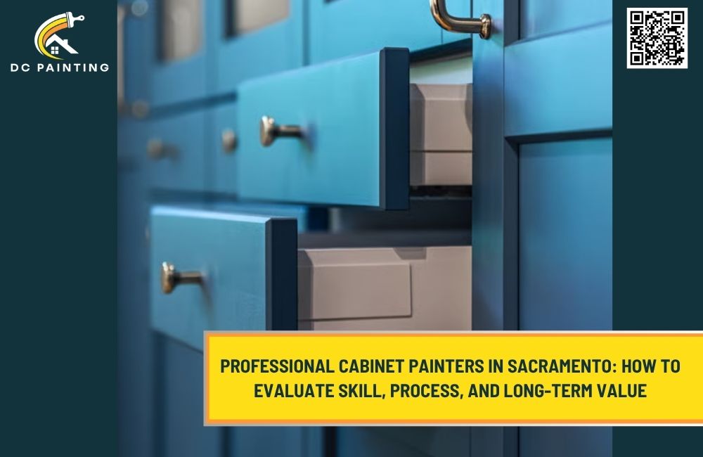 Professional Cabinet Painters in Sacramento: How to Evaluate Skill, Process, and Long-Term Value