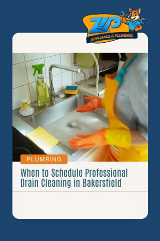 When to Schedule Professional Drain Cleaning in Bakersfield Before Clogs