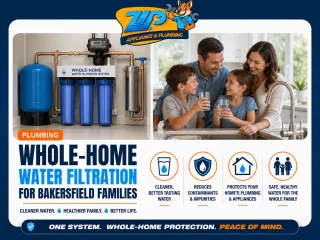 Whole-Home Water Filtration for Bakersfield Families