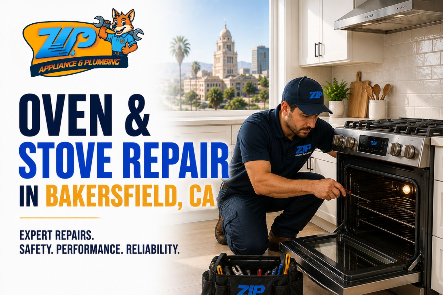 Oven & Stove Repair in Bakersfield, CA