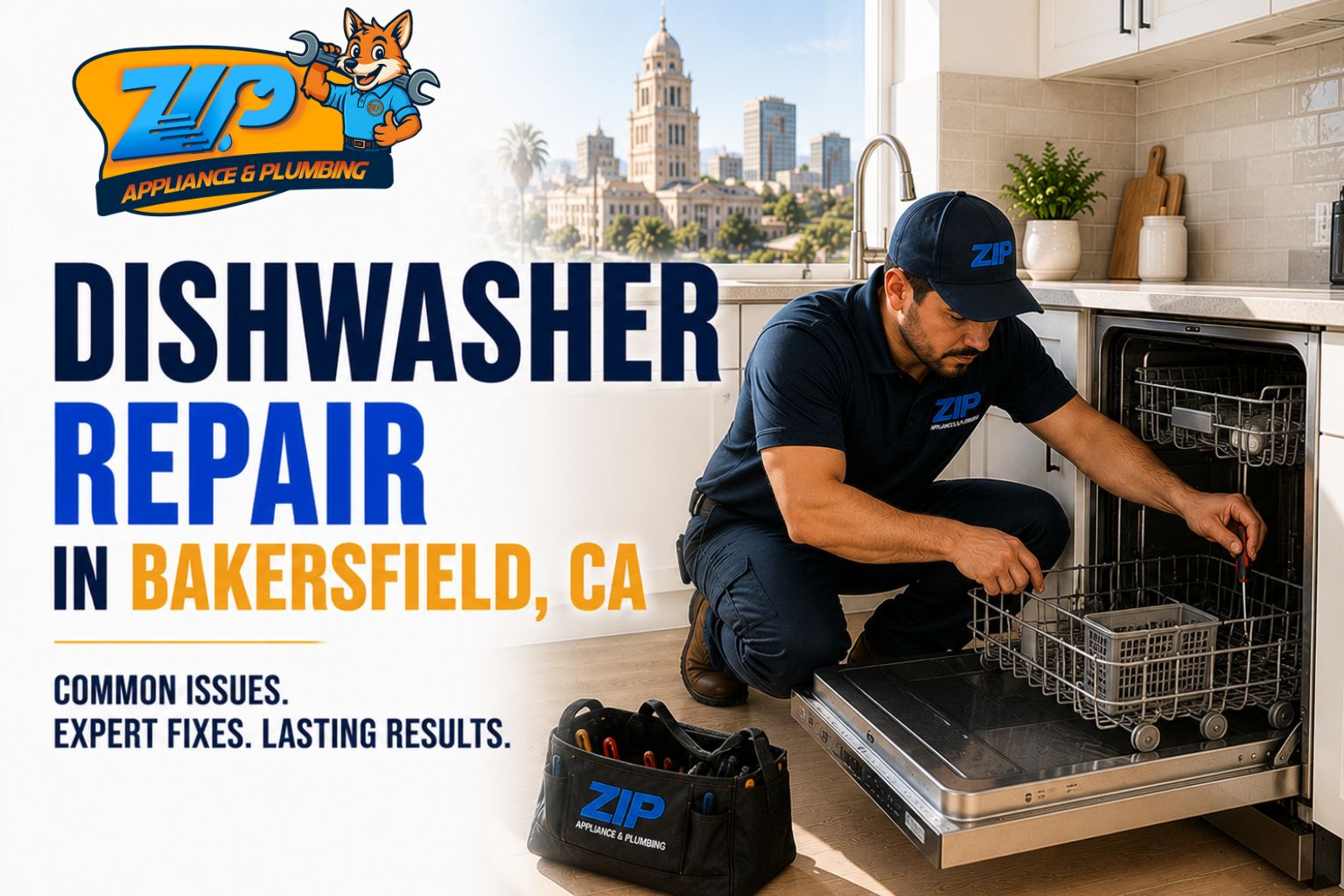 Dishwasher Repair in Bakersfield: Common Issues & Fixes