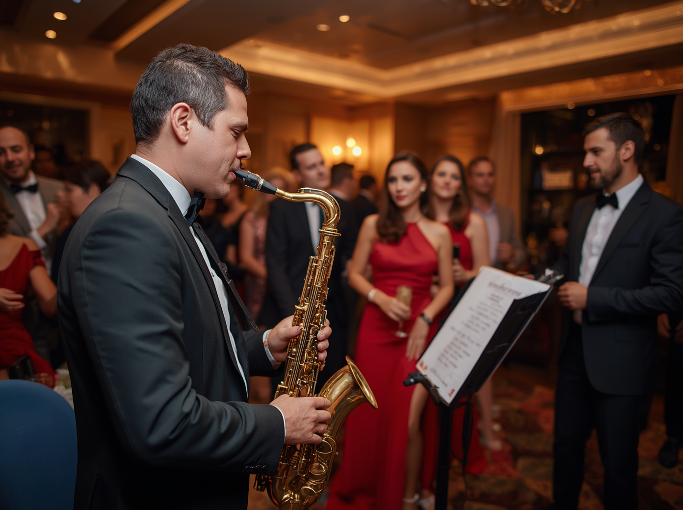 How a Saxophonist Can Upgrade a Private Party