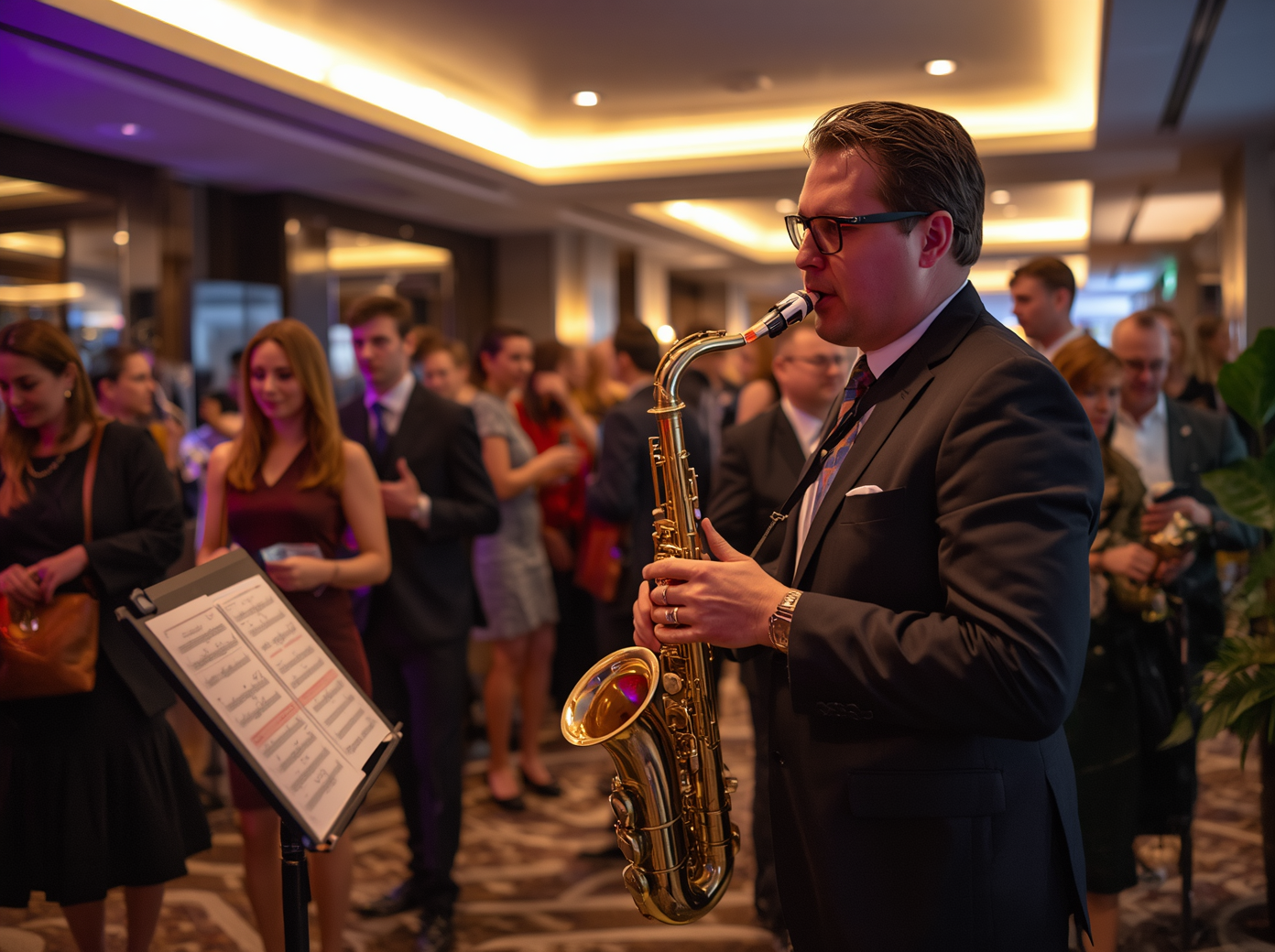 Why Cocktail Hour Is Perfect for a Saxophone Player
