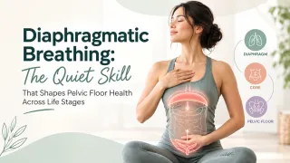 Diaphragmatic Breathing: The Quiet Skill That Shapes Pelvic Floor Health Across Life Stages