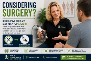 Can Shockwave Therapy Help You Avoid Surgery?